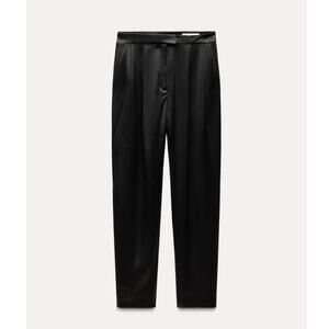 ZARA 2731/315 Darted Satin Effect Pants ZW Collection XS EUC